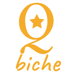 QBiche Logo Gold